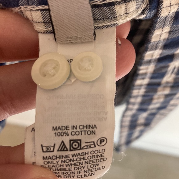 Jack Spade Blue Plaid Button Down Shirt - Picture 5 of 5